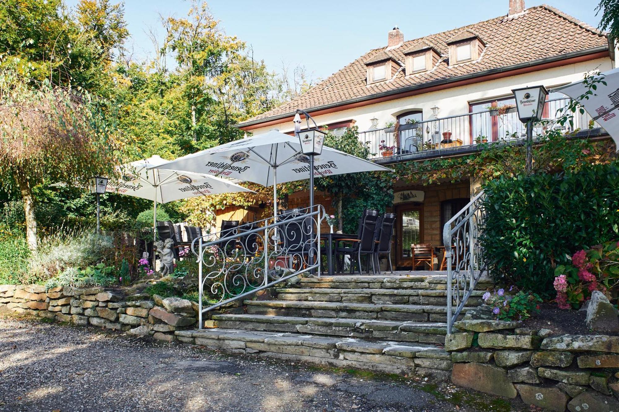 Hotel Restaurant Waldschloesschen Lienen ภายนอก รูปภาพ